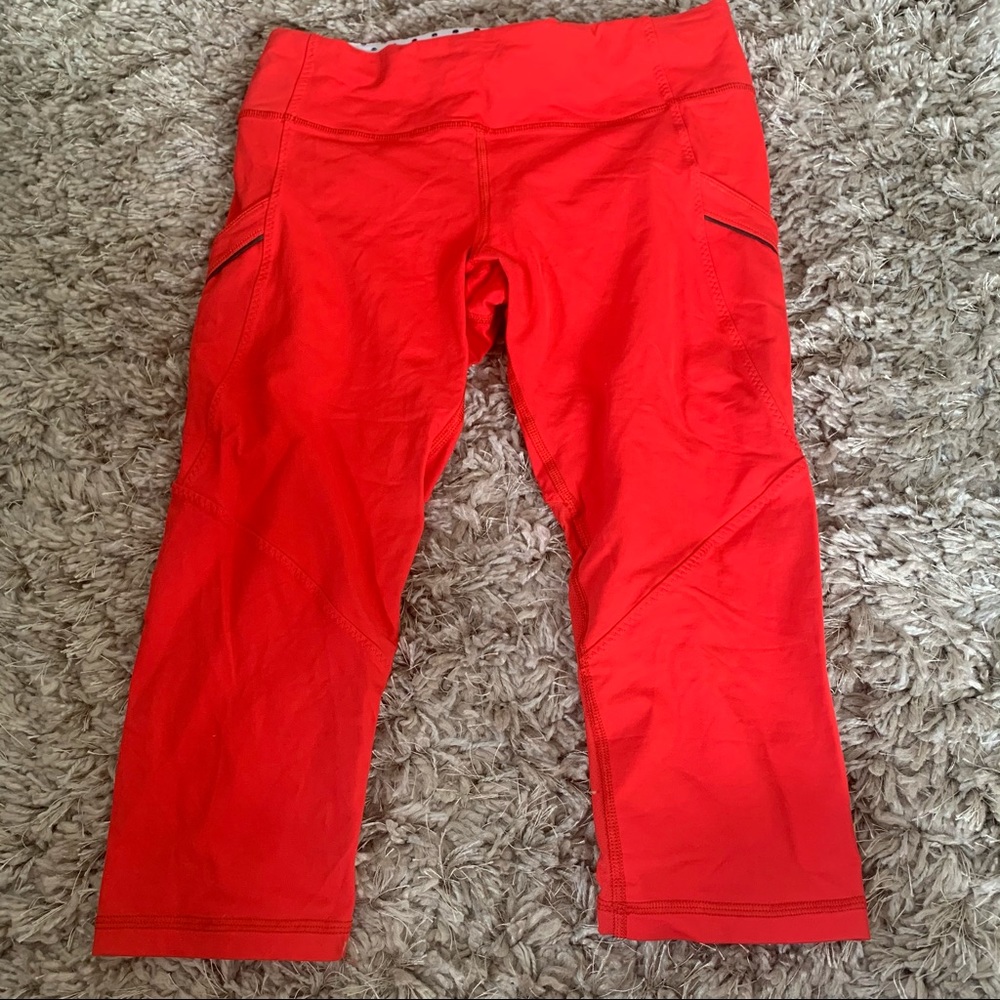 Lululemon cropped leggings size 6